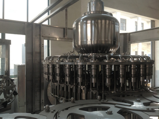 Fully Automatic Beverage Hot Filling Machine for Fruit Juice , Tea Drink 12 Head - 50 Heads