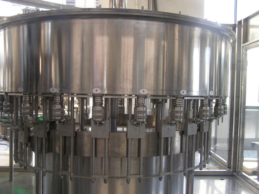 Glass or Plastic Bottle Beverage Filling Machine , Milk / Tea / Water Bottling Machine 2000BPH - 15000B/h