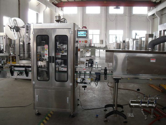 Automatic Floor Bottle Shrink Packing Machine Sleeve Sealing Wrapping Machine , Multi Function